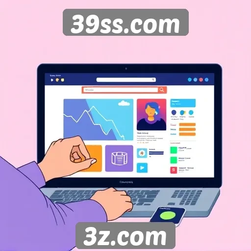Interface do usuário e experiência de navegação no 39ss.com